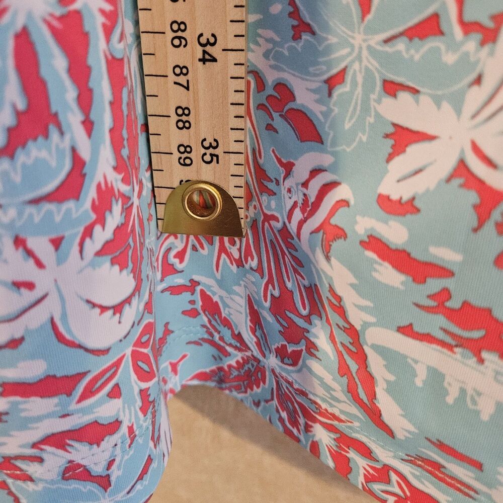 Columbia PFG Omni-Freeze Dress Womens 1X Coral Reef Tropical Sleeveless Cooling - Picture 5 of 7